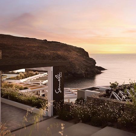 Semeli Coast Mykonos Curio Collection By Hilton Hotel Merchia Beach Luaran gambar