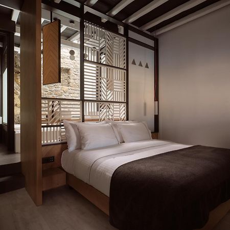Semeli Coast Mykonos Curio Collection By Hilton Hotel Merchia Beach Luaran gambar