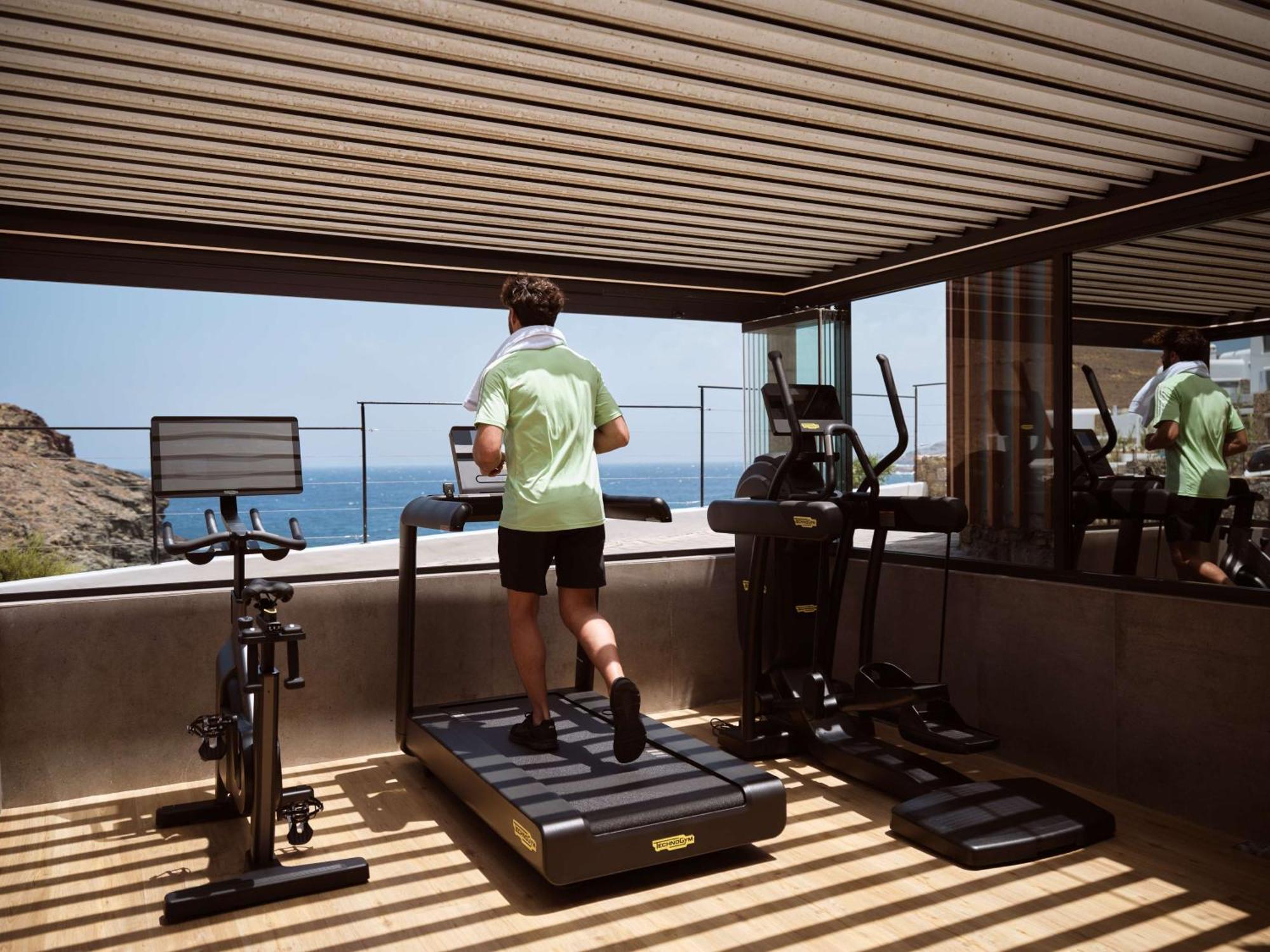 Semeli Coast Mykonos Curio Collection By Hilton Hotel Merchia Beach Luaran gambar