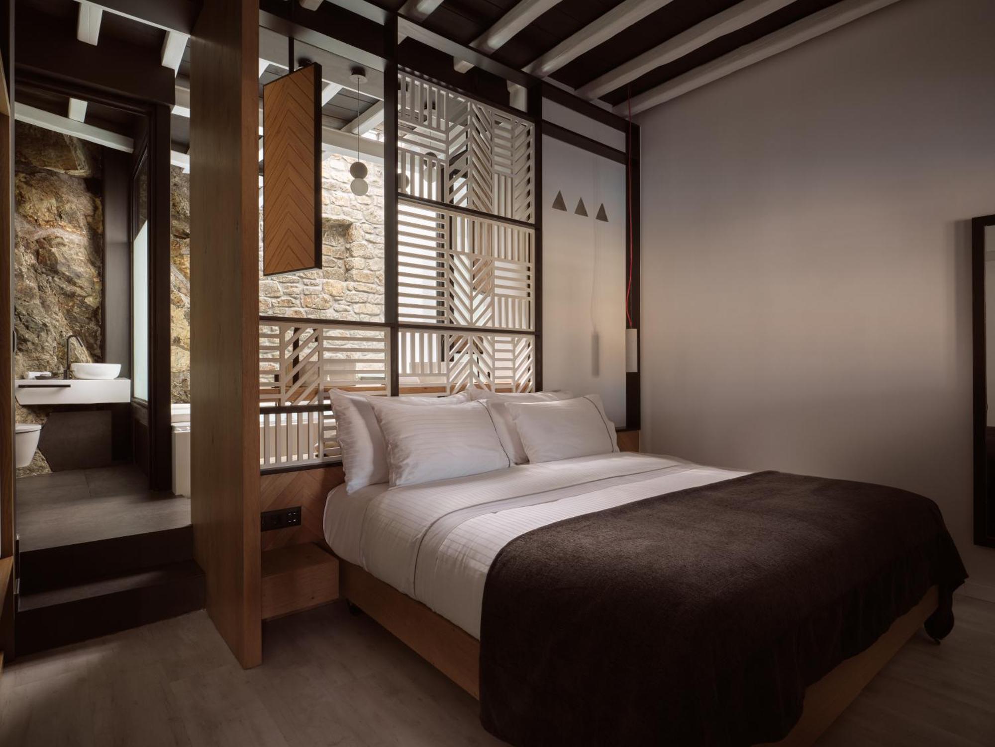 Semeli Coast Mykonos Curio Collection By Hilton Hotel Merchia Beach Luaran gambar