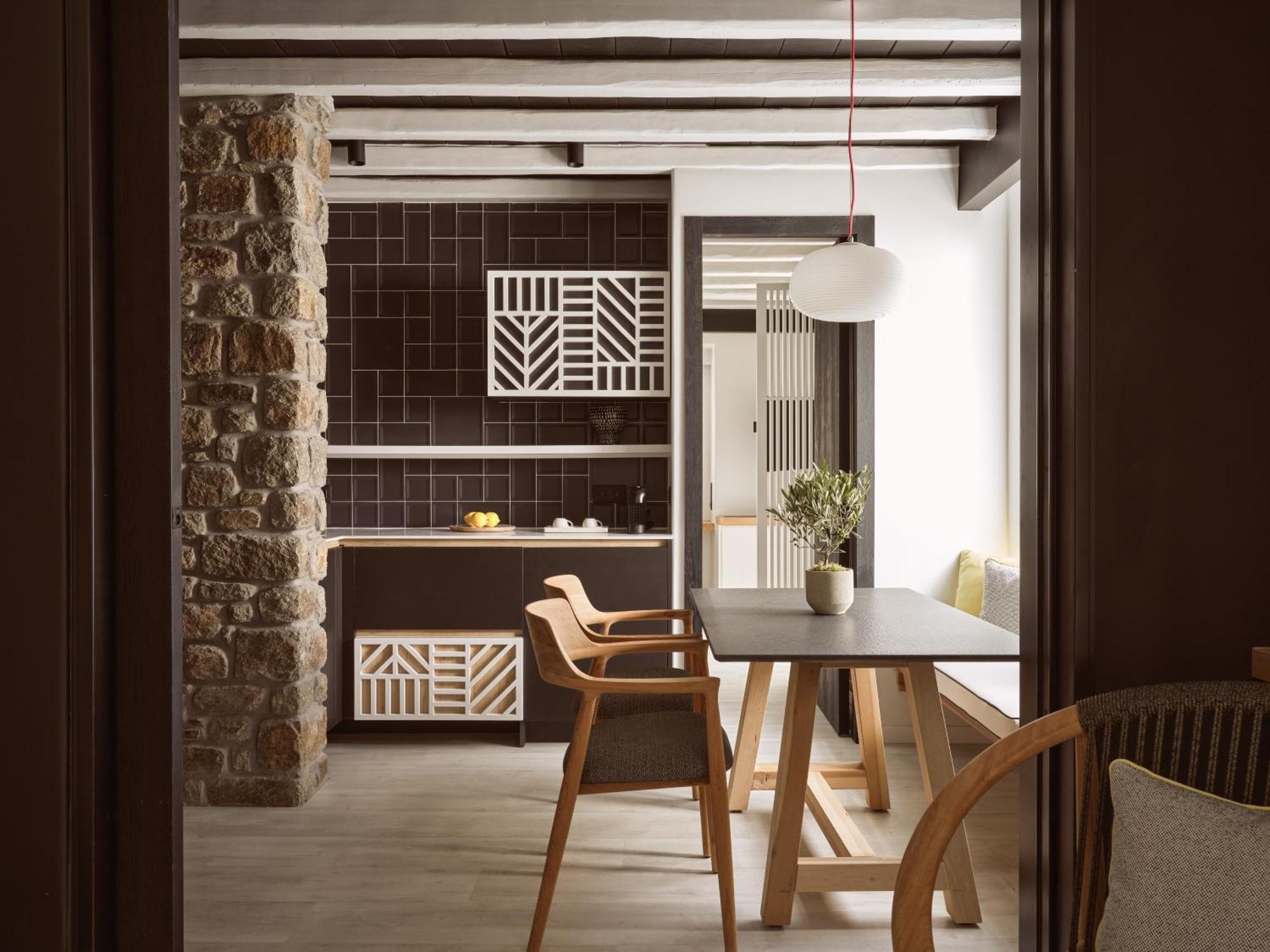Semeli Coast Mykonos Curio Collection By Hilton Hotel Merchia Beach Luaran gambar
