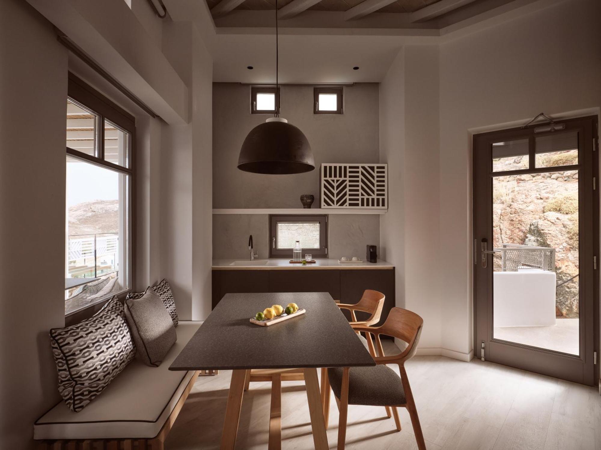 Semeli Coast Mykonos Curio Collection By Hilton Hotel Merchia Beach Luaran gambar