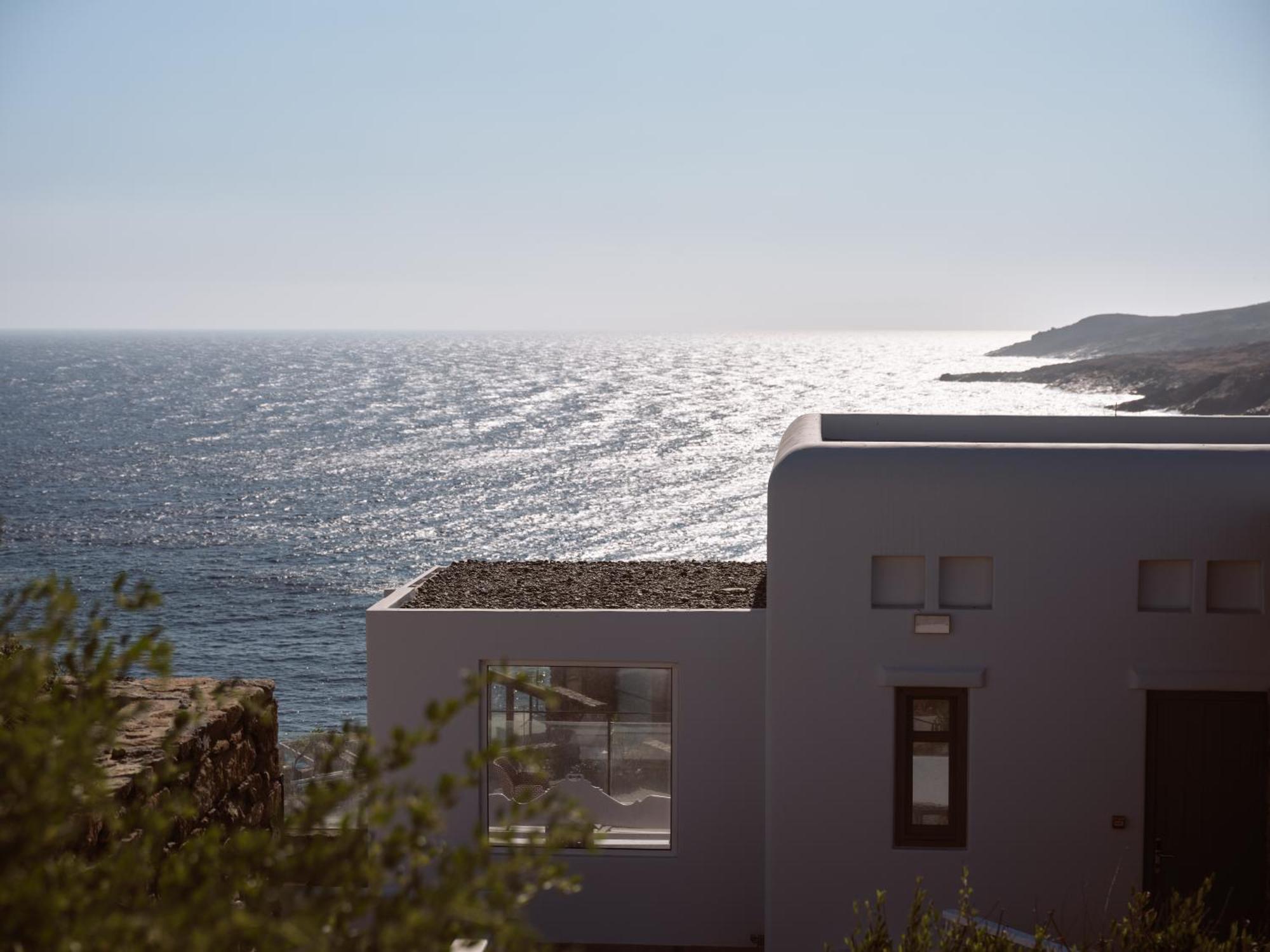 Semeli Coast Mykonos Curio Collection By Hilton Hotel Merchia Beach Luaran gambar
