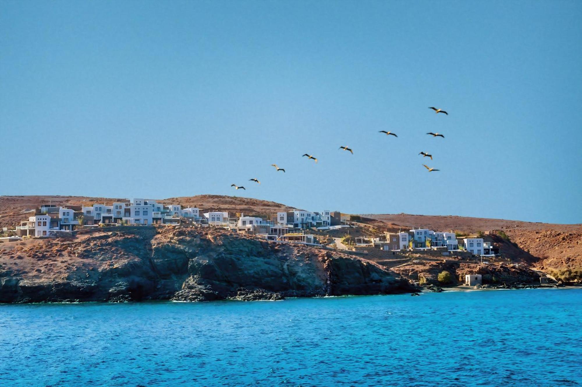Semeli Coast Mykonos Curio Collection By Hilton Hotel Merchia Beach Luaran gambar
